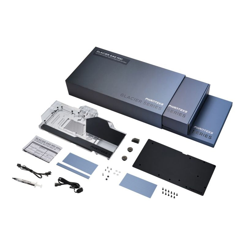 Phanteks Glacier G40 Water Block + Backplate Chłodzenie/Chłodzenie - zestawy chłodzenia wodnego Your Sports Performance