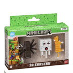 MINECRAFT 3D ERASERS - 3 PACK VER.A (Gry i zabawki) Figurki/Kolekcjonerskie Your Sports Performance