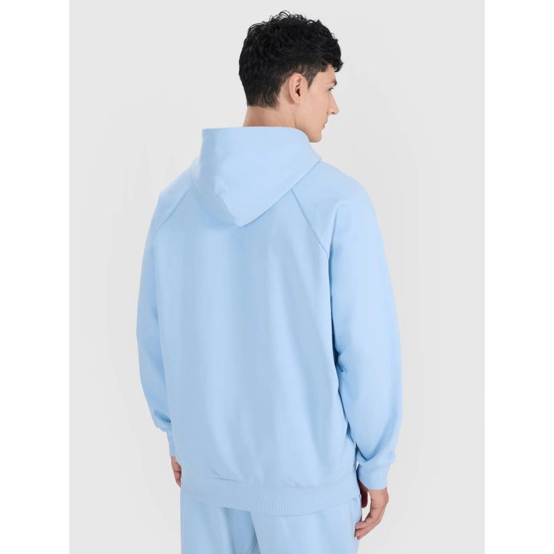 Men's sweatshirt with hood, open, 4F 4FRSS25TSWSM2111-34S *Kategoria tymczasowa Your Sports Performance