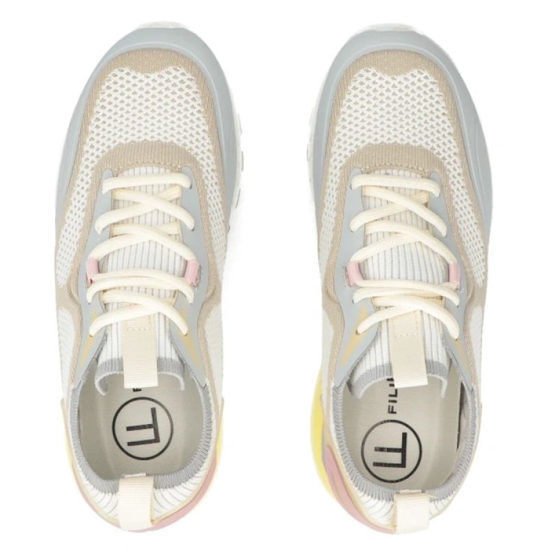 Beige women's sports shoes Filippo DP7843 Filippo