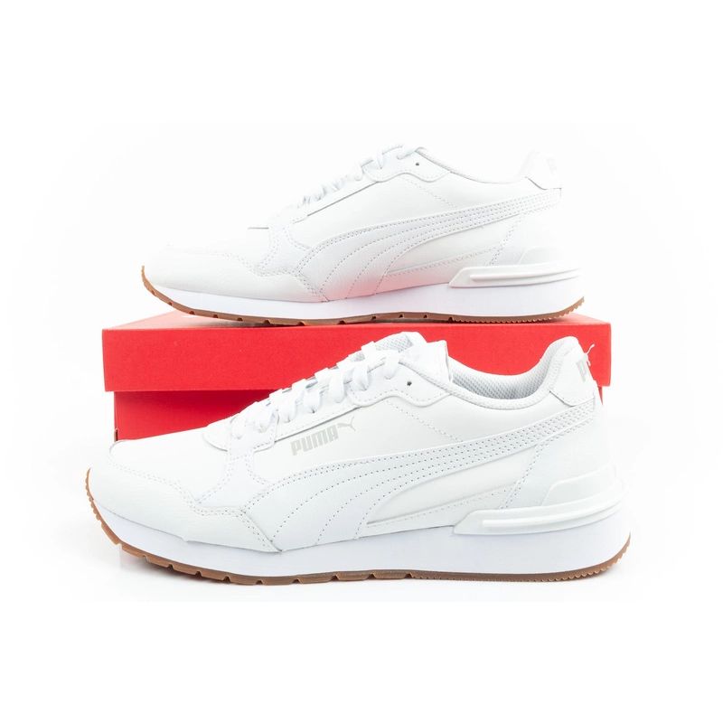 Puma ST Runner v4 sports shoes sneakers men's white leather fashionable In preparation Your Sports Performance