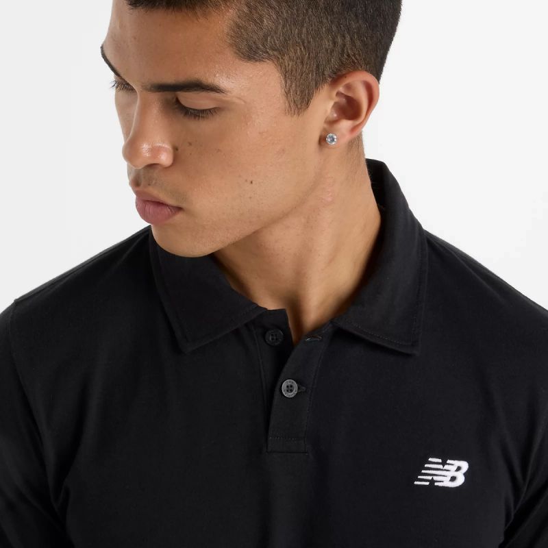 New Balance Jersey Polo Shirt M MT51504BK Clothing/Lifestyle/T-shirts/New Balance New Balance