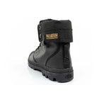 Palladium Women's Baggy Coated High Top Sneakers Fashionable Black In preparation Your Sports Performance