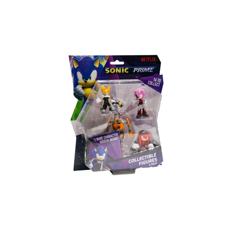 SONIC PRIME - SET OF 5 MIX FIGURES (Gry i zabawki) Figurki/Kolekcjonerskie Your Sports Performance