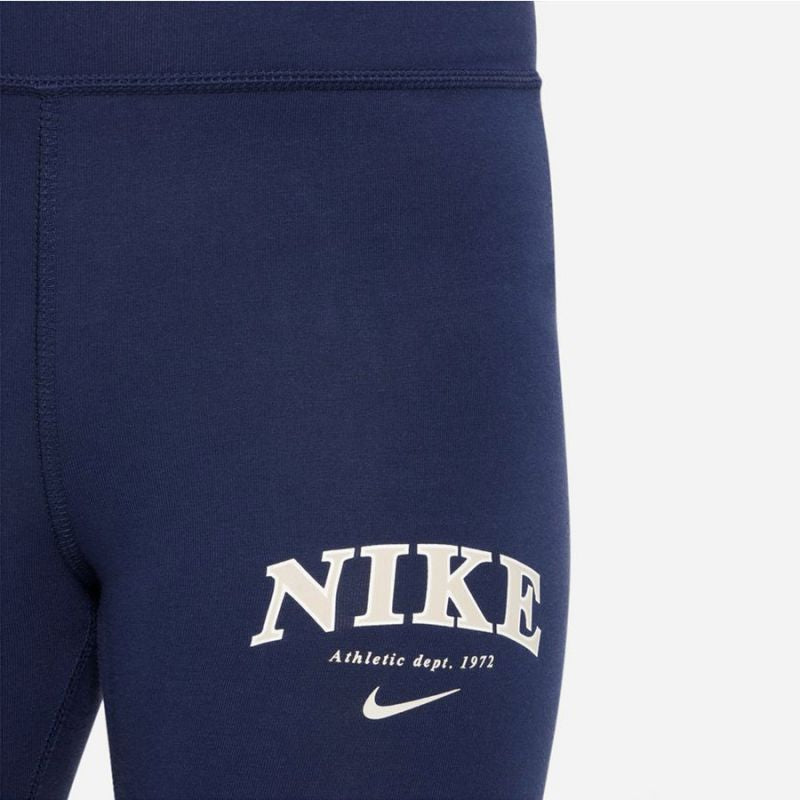 Leggings Nike Sportswear Trend HW Lggng Prnt Jr FD0889-410 Clothing/Lifestyle/Trousers, shorts Nike