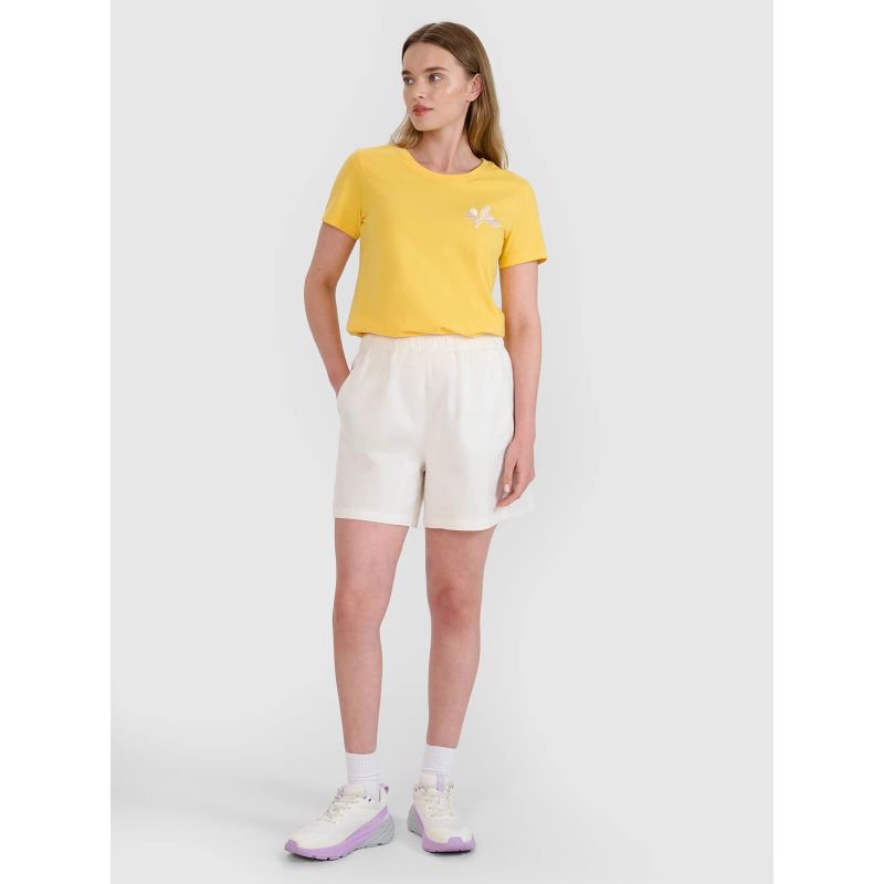 Women's regular printed T-shirt 4F 4FRSS25TTSHF2693-71S 4f