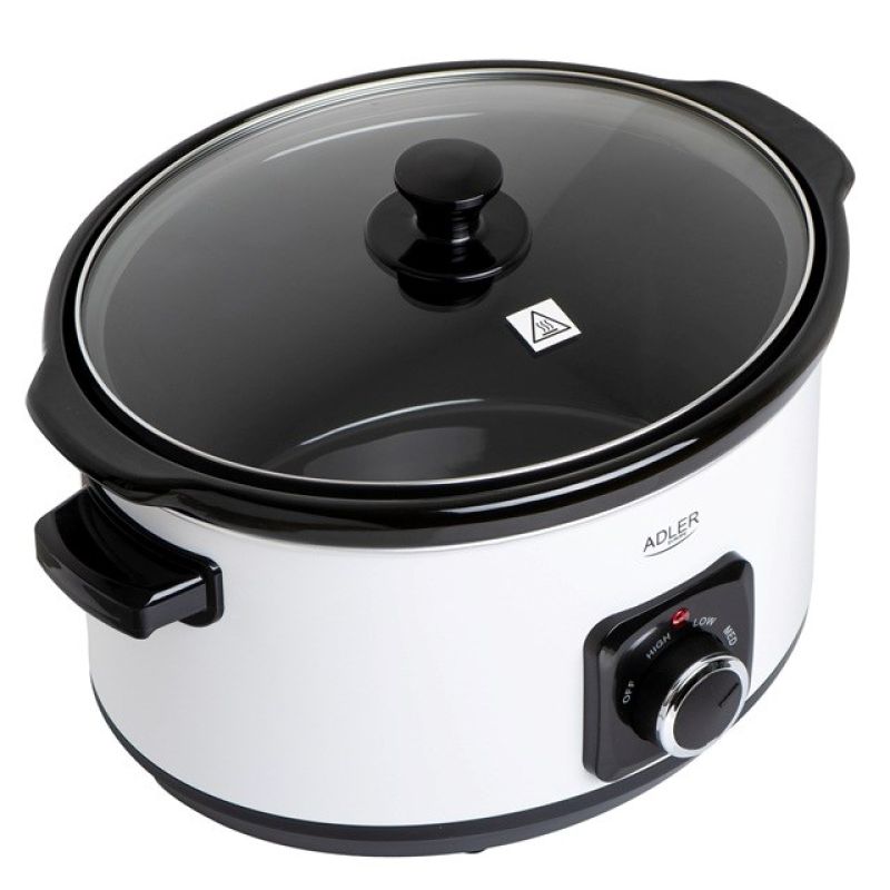 Slow cooker ADLER AD 6413w white AGD - Produkty/Wolnowary Your Sports Performance