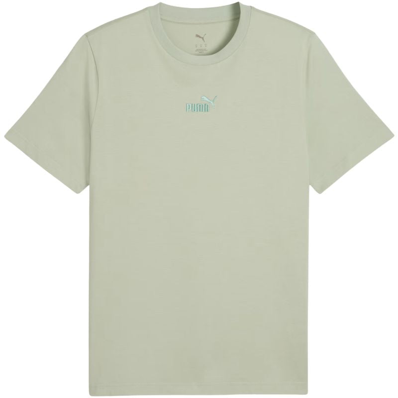 Puma Men's ESS Small No.1 Logo Centered Tee Light Green 692912 28