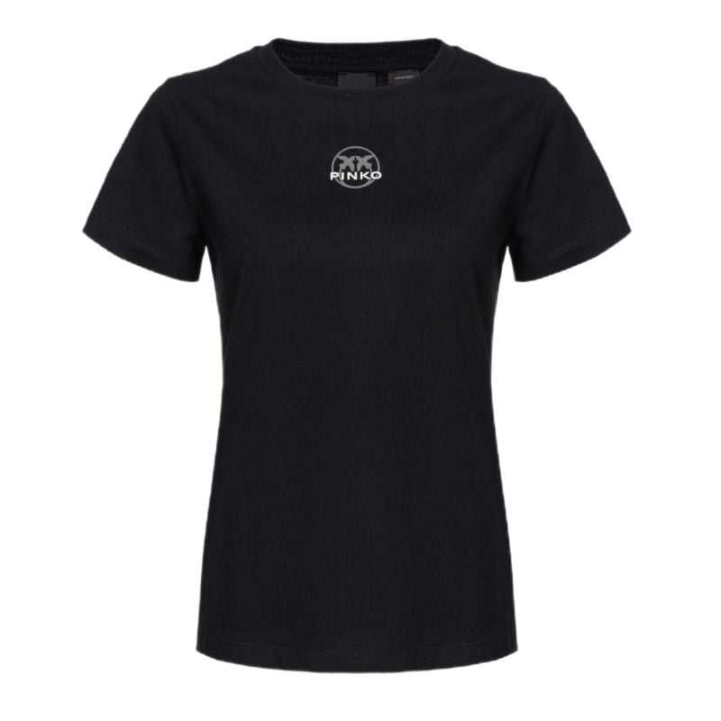 Pinko Logo Bussolotto T-shirt W 100355A0KO Clothing/Lifestyle/T-shirts/Pinko Your Sports Performance