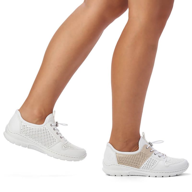 Comfortable Rieker W L3254-80 white shoes Footwear/Lifestyle/Rieker Your Sports Performance
