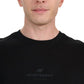 Men's T-shirt 4F M2961 deep black 4FWAW25TTSHM2961 20S In preparation Your Sports Performance
