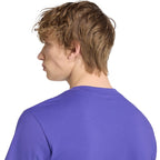 Men's adidas Essentials Small Logo Single Jersey Purple KF2404