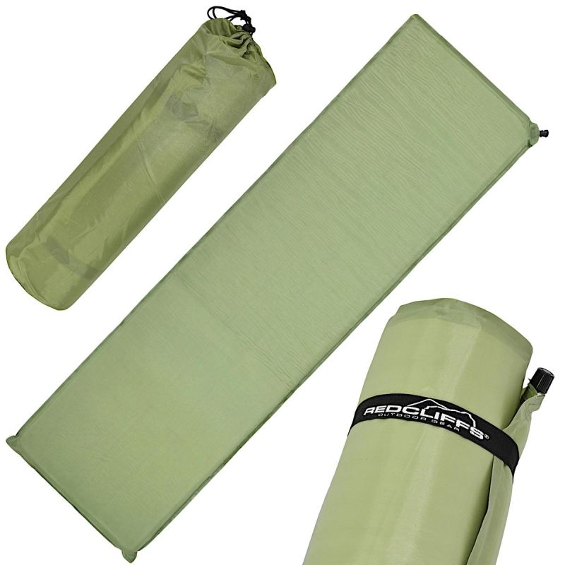SELF-INFLATION TOURIST MAT MATTRESS 183x51x2.5CM REDCLIFFS Turystyka/Materace I Maty/Karimaty Your Sports Performance