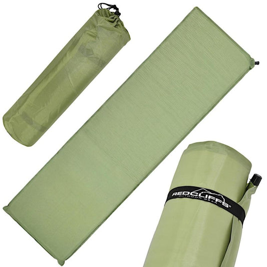 SELF-INFLATION TOURIST MAT MATTRESS 183x51x2.5CM REDCLIFFS Turystyka/Materace I Maty/Karimaty Your Sports Performance