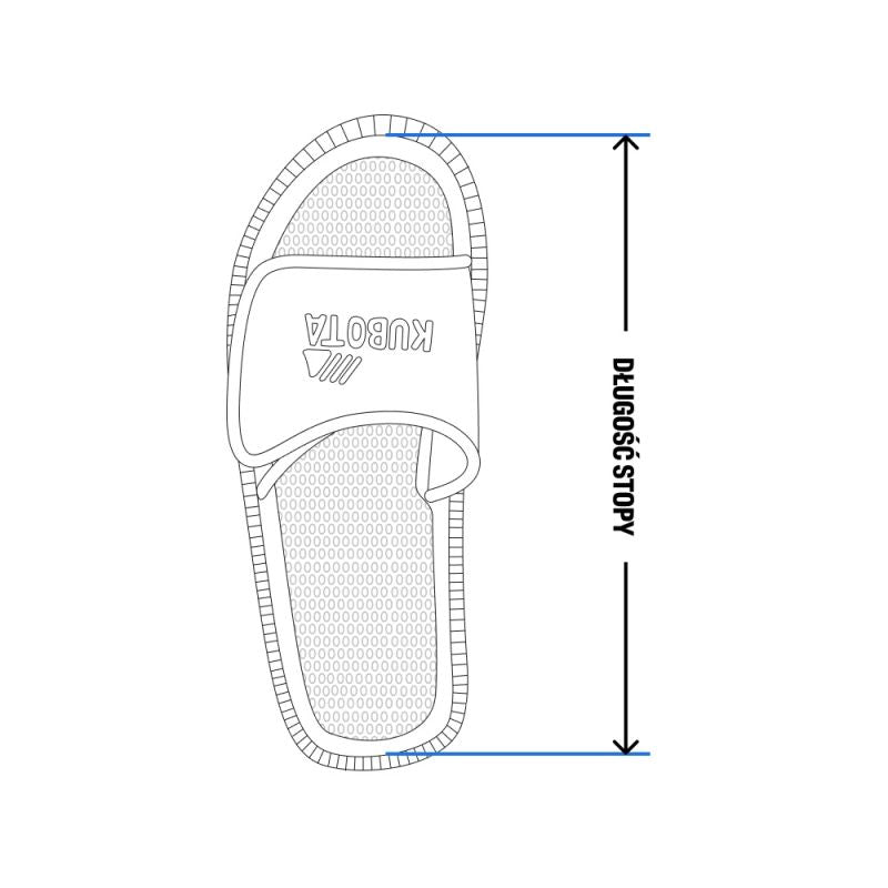Kubota Velcro Classic Flip Flops Pastel Purple K25SS-100-001-10-1 *Kategoria tymczasowa Your Sports Performance