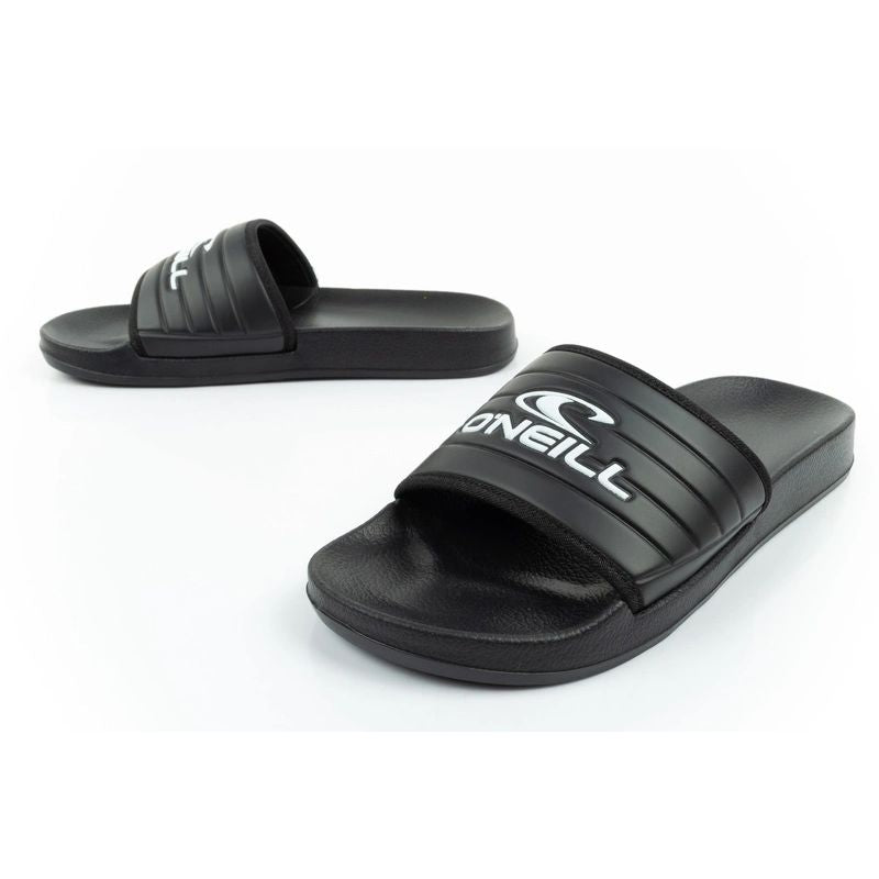 O'neill men's sports slippers Kelso Slider comfortable slippers black To be categorized Your Sports Performance