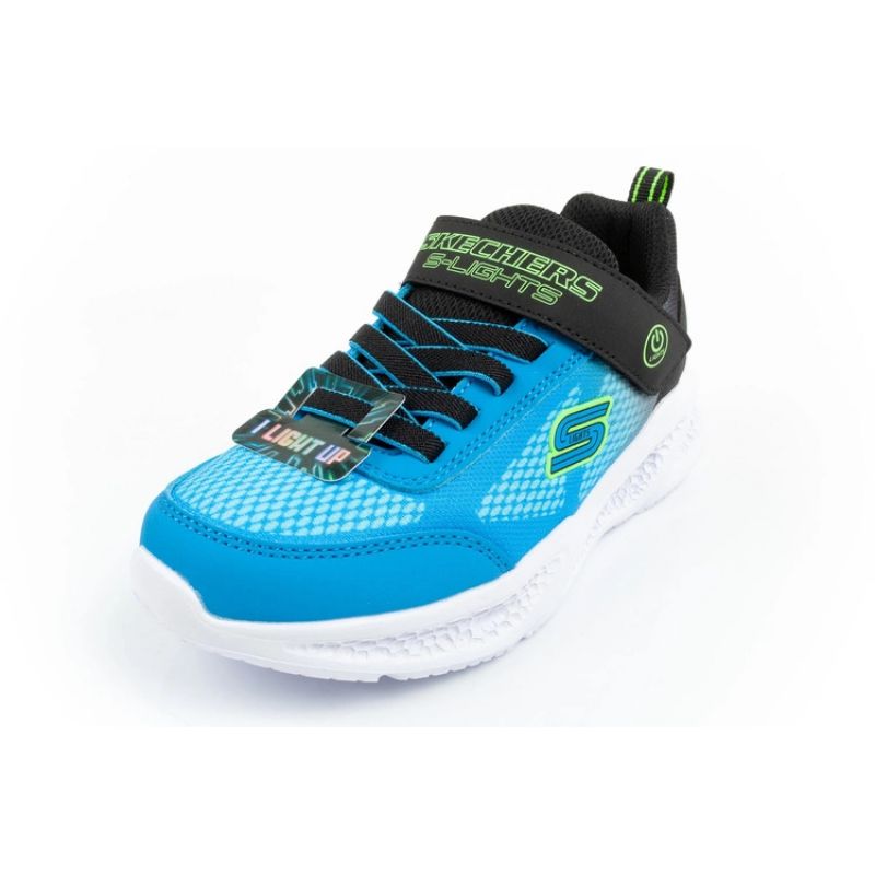 Skechers Meteor-Lights-Krendox Jr 401495L/BKBL shoes Footwear/Lifestyle/Skechers Skechers