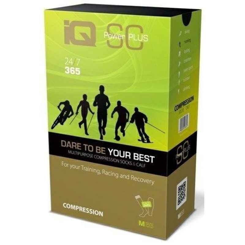 IQ KPL Running Socks + Compression Sleeves SC Power Plus XL COM-0033 In preparation Your Sports Performance