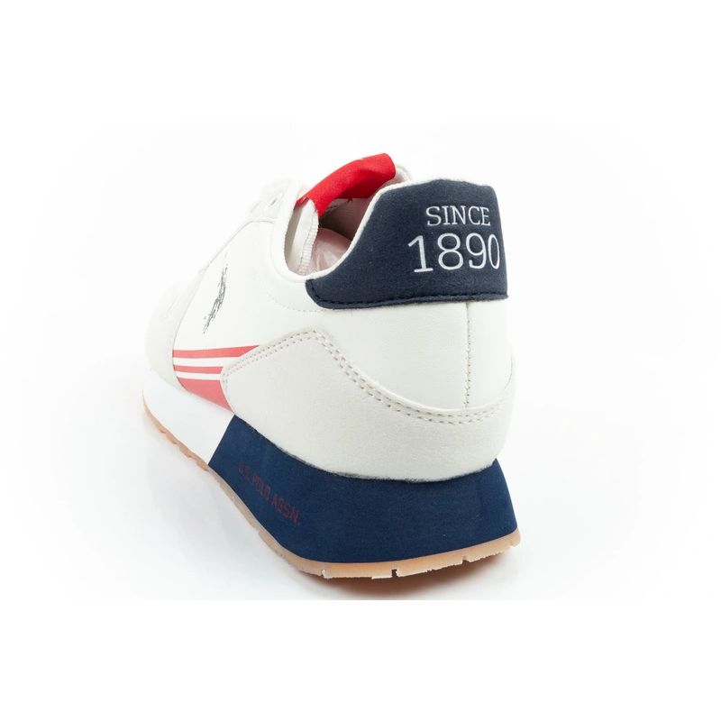 US Polo Assn sports shoes sneakers men's fashionable comfortable white Your Sports Performance