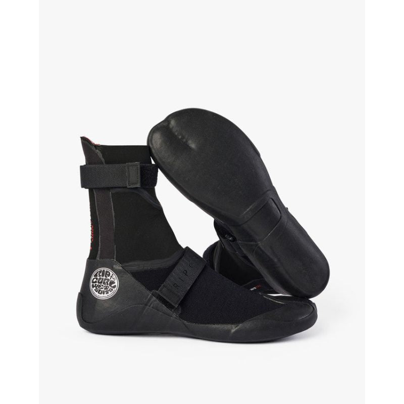 RIP CURL Fbomb 7mm Round Toe Neoprene Boots Black Import z PMSport Your Sports Performance