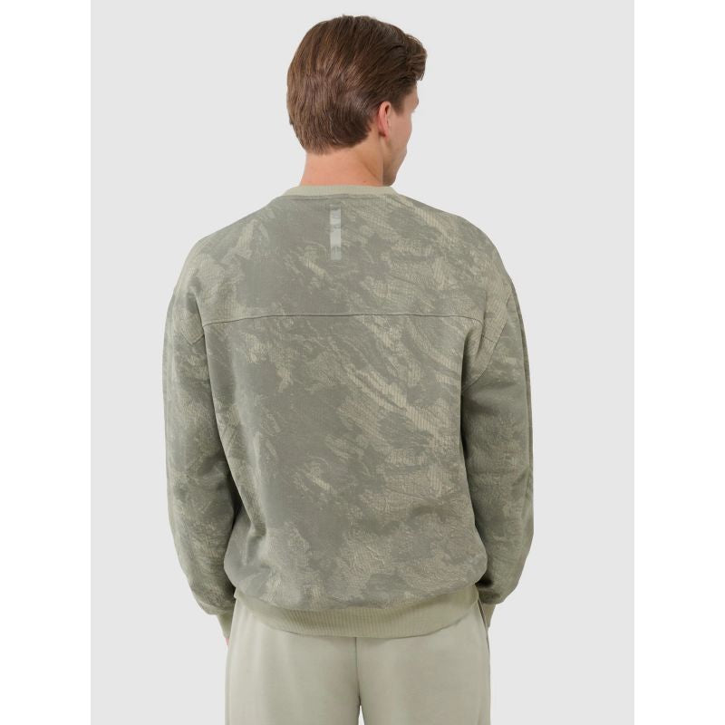Men's sweatshirt without zipper, without hood, 4F 4FWSS25TSWSM1582-44A *Kategoria tymczasowa Your Sports Performance