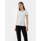 Women's regular plain T-shirt 4F 4FMM00TTSHF731-10S *Kategoria tymczasowa Your Sports Performance