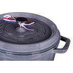 STAUB Round cast iron pot 40500-246-0 3.8l graphite AGD - Produkty/Garnki / patelnie nieelektryczne Your Sports Performance