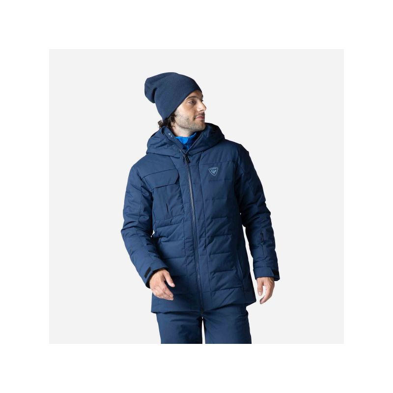 Rossignol Puffy Parka Jacket Navy Blue Import z PMSport Your Sports Performance