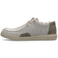 Men's lace-up loafers, gray, Rieker 08600-63 Rieker