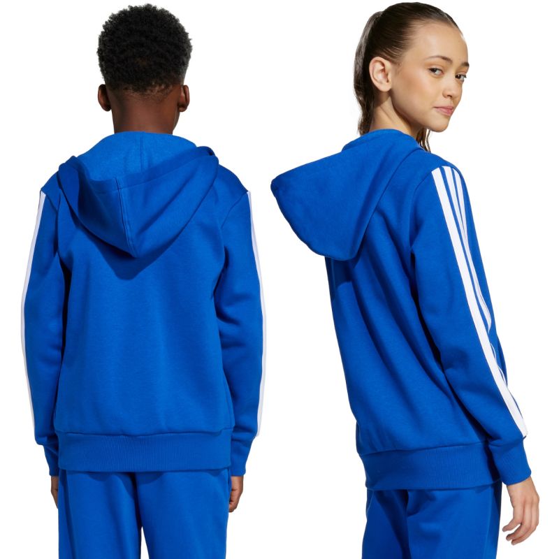 adidas Essentials Full-Zip Hoodie for Kids Blue JY4977 In preparation Adidas