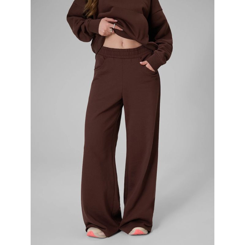 Women's wide-leg sweatpants 4F 4FRSS26TTROF2011-80S 4f