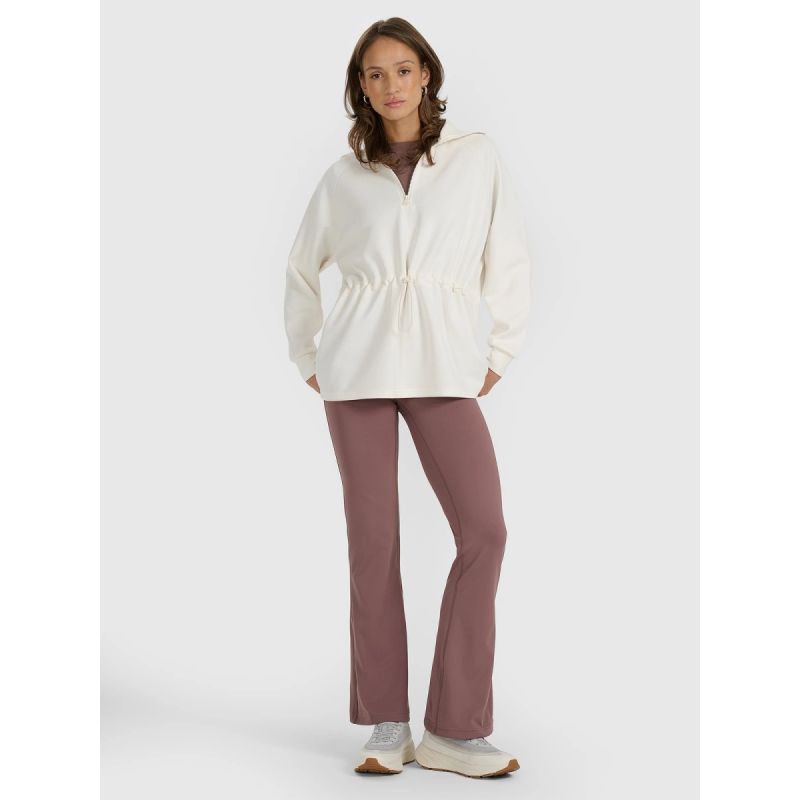 Women's 4F 4FRAW25TSWSF2463-11S modal sweatshirt with no zipper *Kategoria tymczasowa Your Sports Performance