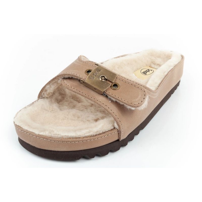 Scholl Iconic MEG Taupe W F303171062 Flip-Flops Footwear/Lifestyle/Scholl Your Sports Performance