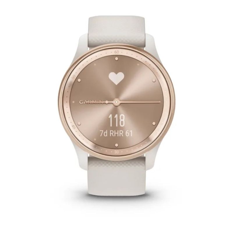 Garmin Vivomove Trend White Sports Watch Akcesoria sportowe i turystyczne/Zegarki sportowe Your Sports Performance