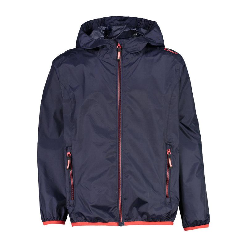 CMP Kid G Jacket Rain Fix Hood Jr 3X53255-28ML Clothing/Outdoor/ CMP Your Sports Performance