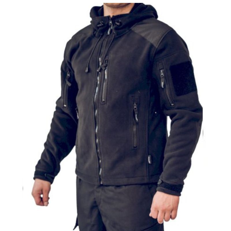 Texar Husky Black Fleece Sweatshirt - 03-FLHU-CO-BL Odzież/Odzież na co dzień Your Sports Performance
