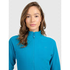 Women's Slim-Fit Fleece with Stand-Up Collar 4F 4FRAW25TFLEF496-46S