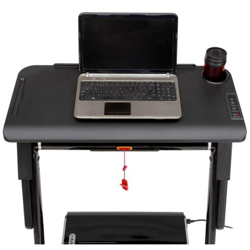 HMS LOOP12 MULTI Electric Treadmill with Desk 1-12 km/h, Black In preparation Your Sports Performance