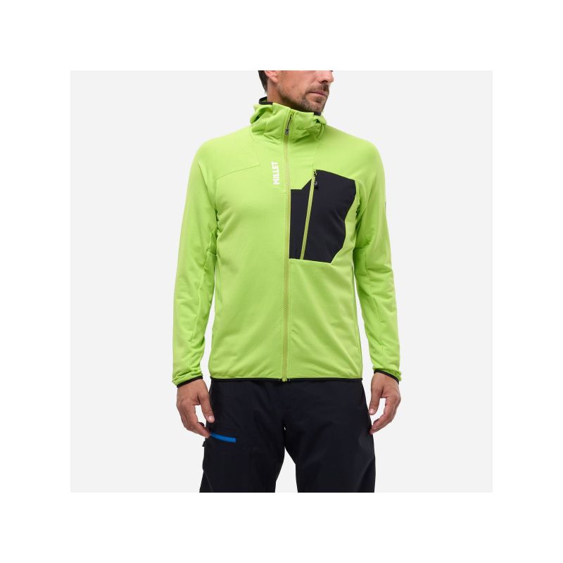 MILLET Trilogy Icon Lightgrid Hd M Yellow Lime Men's Sweatshirt