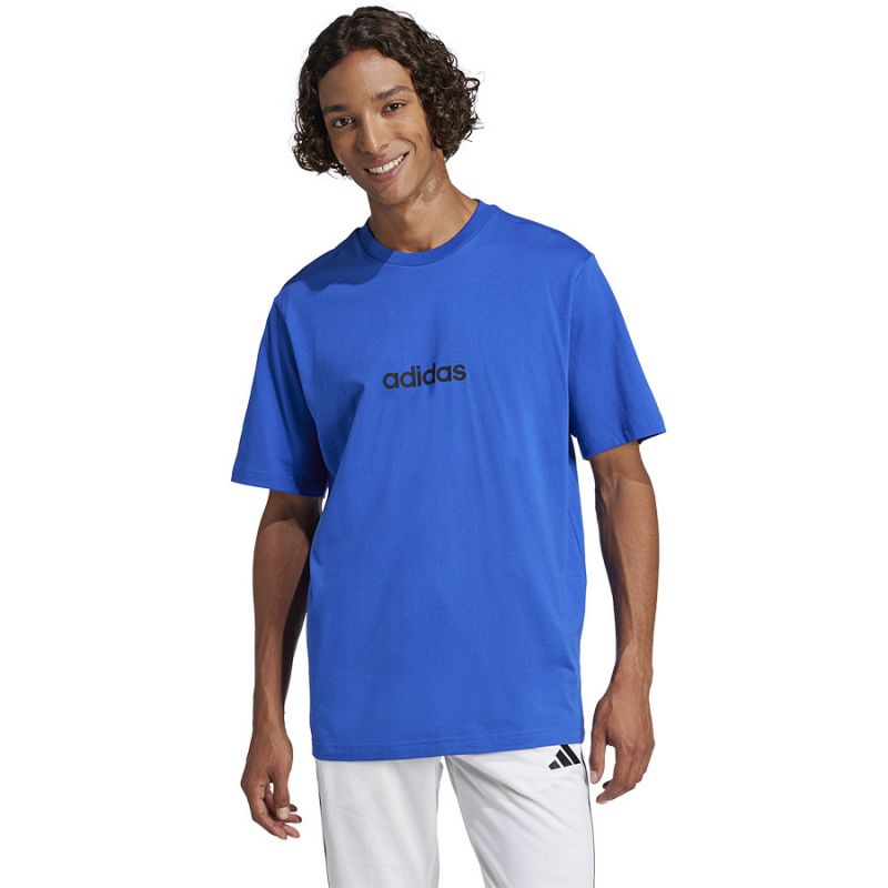 adidas Single Jersey Linear Tee M JE8995 Clothing/Lifestyle/T-shirts Adidas