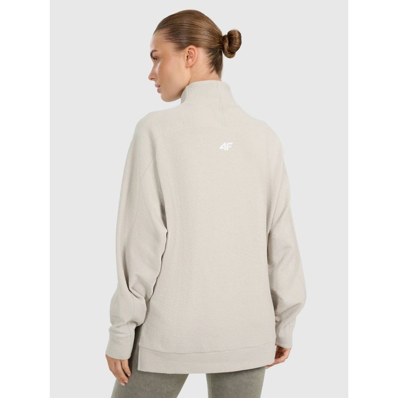 Women's 4F Yoga and Pilates Sweatshirt 4FWAW25TFSWF589-12S Clothing Your Sports Performance