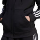 Adidas 3 Stripes FL Full-Zip Hoodie HZ5743 Clothing/Lifestyle/adidas Adidas