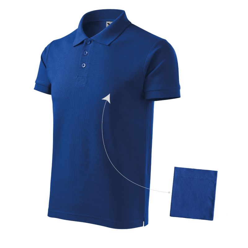 Malfini Cotton M MLI-21205 polo shirt cornflower blue Clothing/Lifestyle/T-shirts/Malfini Your Sports Performance