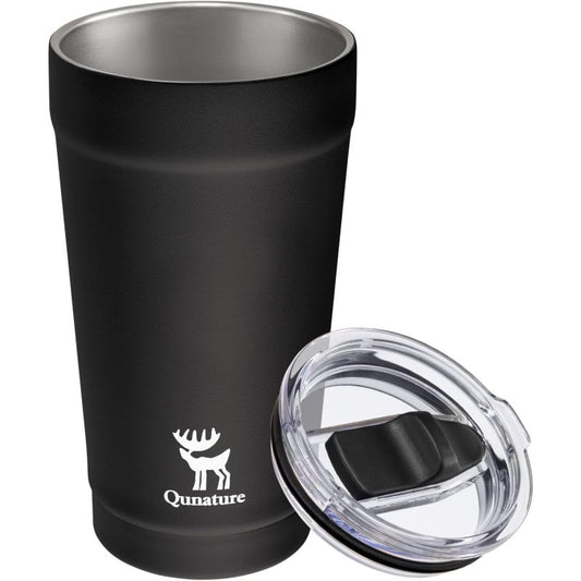 Qunature thermal mug black 480ml Qunature/Akcesoria Turystyczne/Kubek Termiczny Your Sports Performance