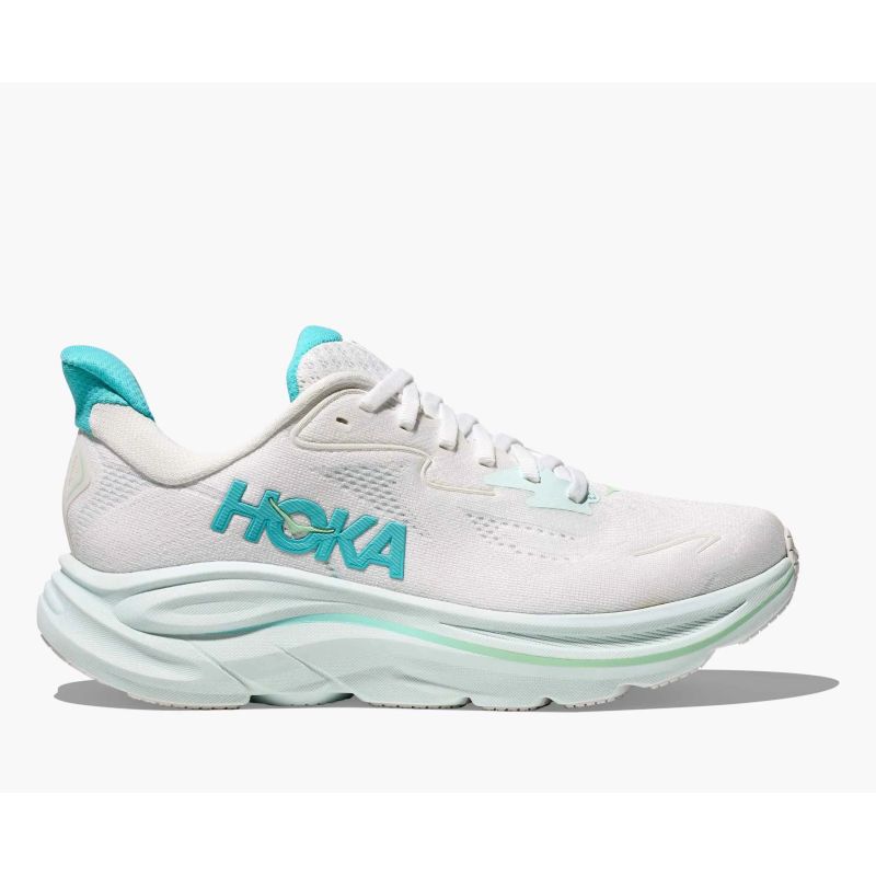 HOKA Clifton 10 Women's Running Shoes White/Cielo Blue (1162031‑WTCL) In preparation Your Sports Performance