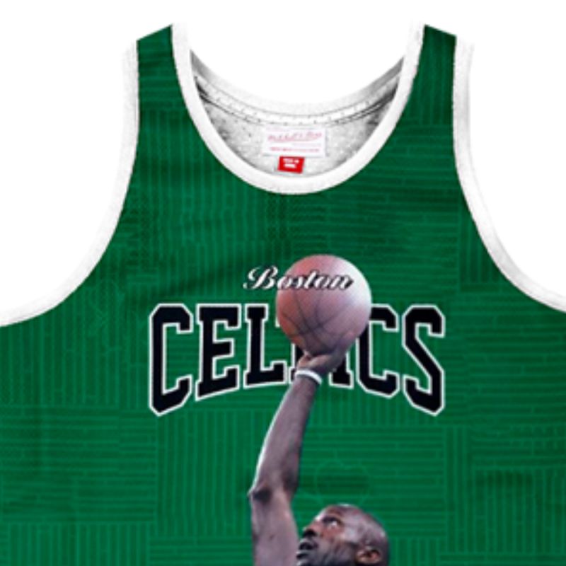 Mitchell & Ness NBA Boston Celtics Kevin Garnett Tank Top Green - MSTKSC19048 Koszulki NBA Your Sports Performance