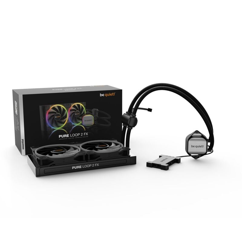 BE QUIET COOLING! Pure Loop 2 FX 280 2x140mm Chłodzenie/Chłodzenie - zestawy chłodzenia wodnego Your Sports Performance