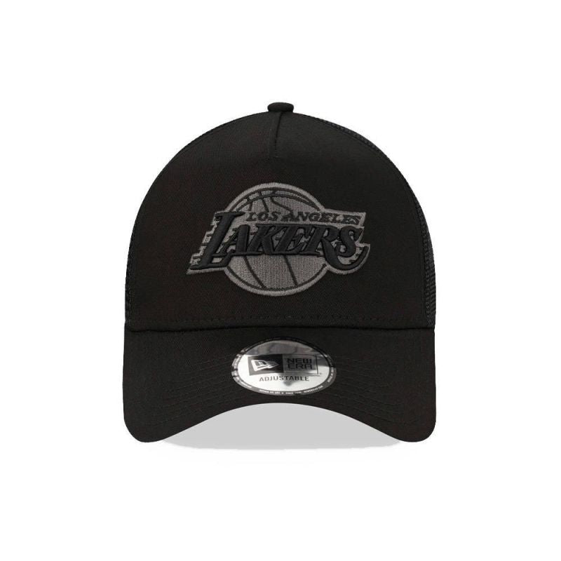 New Era 9FORTY LA Los Angeles Lakers Trucker Black Cap - 12523911 Odzież/Czapki/Czapki z daszkiem Your Sports Performance
