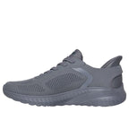 Skechers Men's BOBS SQUAD CHAOS SOLID STEP 118312 DKGY Sports Shoes Skechers