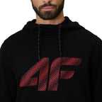 Men's sweatshirt 4F M2548 deep black 4FWMM00TSWSM2548 020S